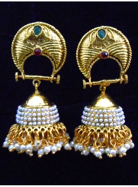 Polki Earrings